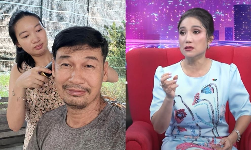 Nam diễn viên 52 tuổi lấy vợ trẻ cầu trời sinh con trai, bị MC Cát Tường nói thẳng