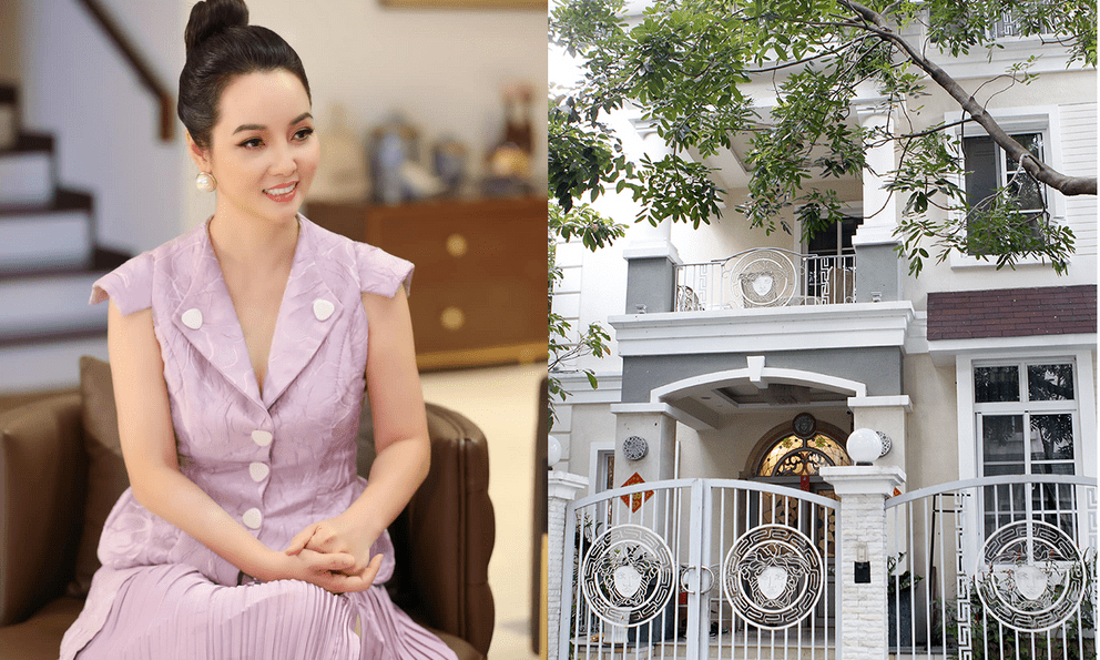 Nữ nghệ sĩ ở biệt thự triệu đô 2 mặt tiền quận 7, hôn nhân viên mãn với chồng đại gia bất động sản