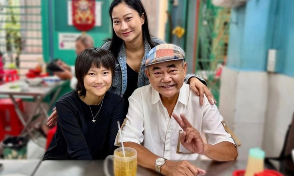 Mối quan hệ giữa con gái riêng của NSND Việt Anh và vợ trẻ kém 36 tuổi ra sao?