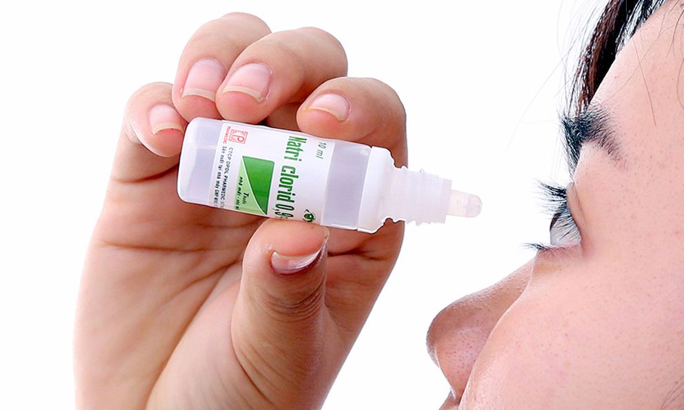 Thu hồi nước muối nhỏ mắt Natri clorid 0,9% vì không đạt 