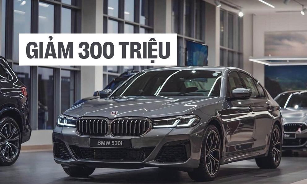 BMW 5-Series giảm giá 300 triệu tại đại lý: Bản ‘full’ còn hơn 2,4 tỷ, rẻ hơn giá khởi điểm của Lexus ES