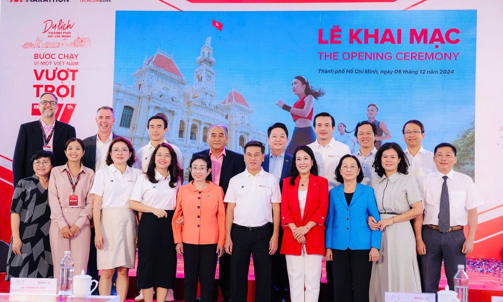 Khai mạc giải marathon quốc tế TP.HCM Techcombank lần thứ 7: Số lượng vận động viên tham gia kỷ lục, nhiều hoạt động bên lề hấp dẫn