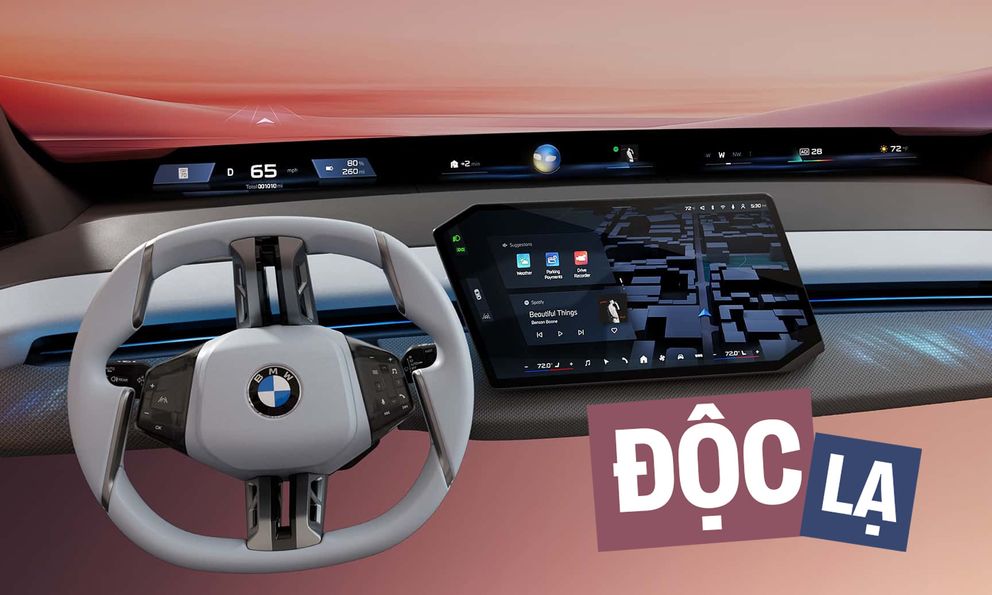  Nội thất BMW đời mới trông sẽ thế này đây: Vô lăng ‘lộn ngược’, màn hình trải dài kính lái, HUD 3D