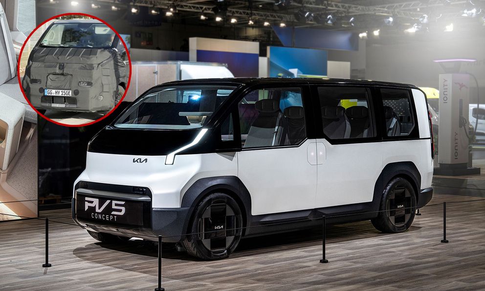 Kia PV5 lộ diện trên đường: Cùng nhóm Alphard, kết cấu mô-đun lắp ghép, chạy điện, ra mắt cuối năm nay