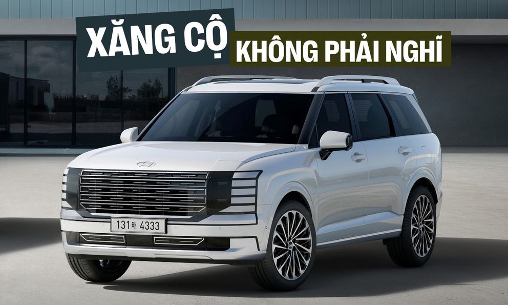Hyundai Palisade 2025 lộ mức tiết kiệm xăng hơn i10 đi phố: Mạnh 334hp nhưng chỉ ‘ăn’ từ 6,45 lít/100km