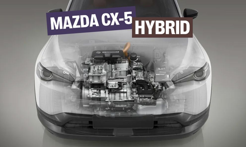 Đây sẽ là động cơ Mazda CX-5 siêu tiết kiệm xăng sắp ra mắt: 4 xi-lanh, có mô-tơ điện, cạnh tranh CR-V HEV
