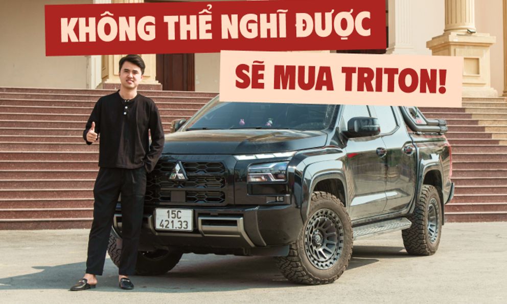 Dùng 3 đời Ford Ranger rồi mua Mitsubishi Triton 2024: ‘Đập 100 triệu chữa các điểm không ưng để dùng quăng quật thoải mái hàng ngày’