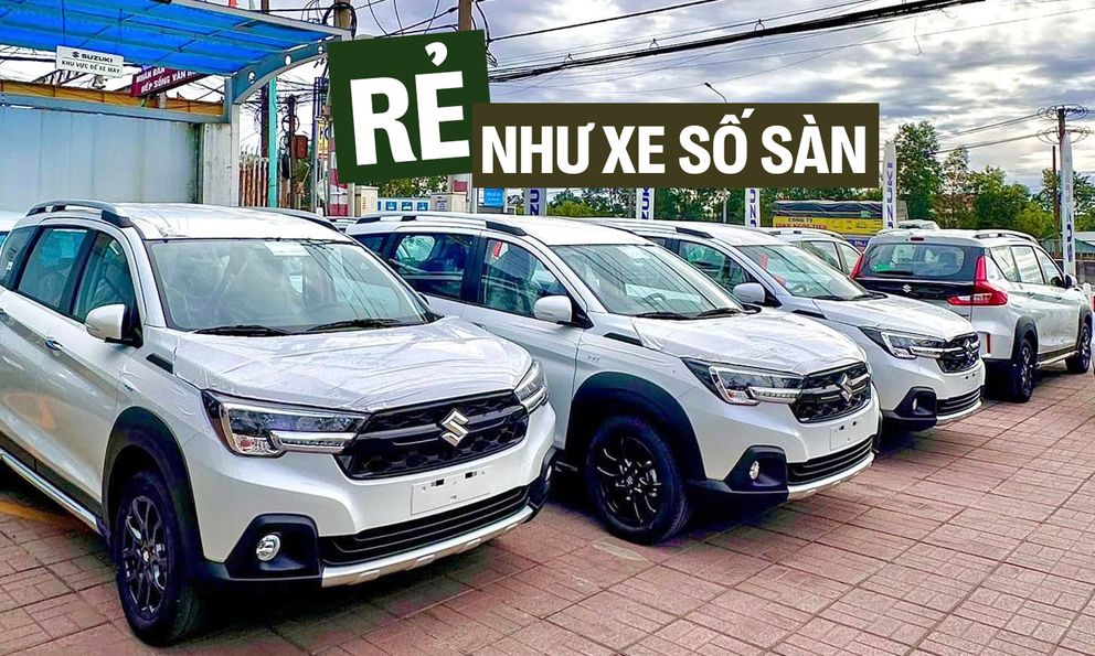 Suzuki XL7 hybrid giảm giá 55 triệu tại đại lý, đua với Xpander: Giá thực tế còn 545 triệu, rẻ hơn cả Avanza số sàn