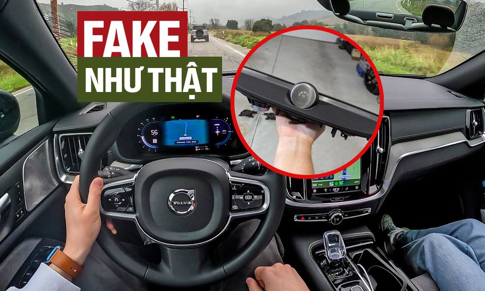 Chủ xe Volvo phát hiện đại lý tặng cần số pha lê, loa BW hàng fake, soi kỹ mới nhận ra chi tiết đánh lừa thị giác