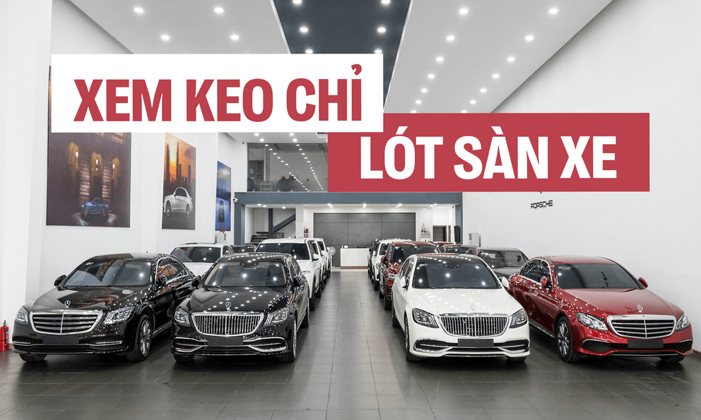 Cách né xe sang cũ đâm đụng, ngập nước: Xem keo chỉ, lót sàn và những điểm do chính dân sành xe chỉ điểm