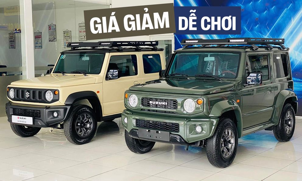 Suzuki Jimny giảm giá kỷ lục gần 100 triệu tại đại lý: Còn 690 triệu ngang Xforce bản full, người mua phải đánh đổi một điều