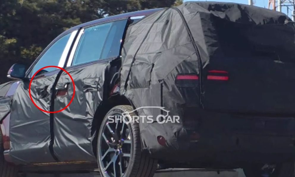 Genesis GV90 lộ ảnh, xe điện hạng sang có chi tiết là đặc trưng của Rolls-Royce