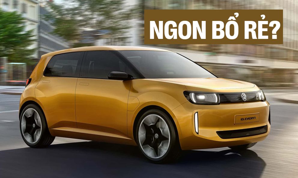 Xe điện VW giá rẻ này mà về Việt Nam thì dễ hot: Ngang cỡ Swift, dáng sành điệu, kỳ vọng chạy 250km/sạc