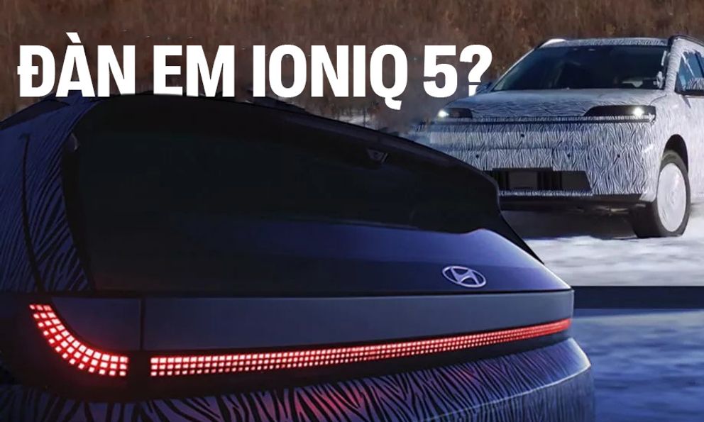 Hyundai nhá hàng SUV lạ, có thể là Ioniq 4: Dáng bo tròn, đèn hậu 3D uốn cong khác hẳn Ioniq 5 đang bán tại Việt Nam