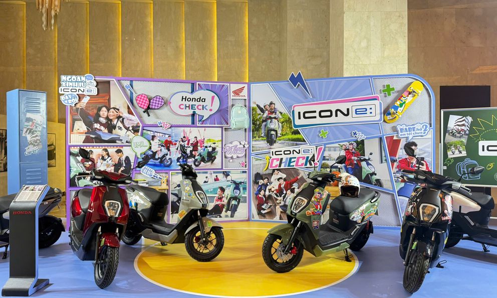 Honda ICON:e chốt giá từ 26,9 triệu đồng tại Việt Nam: Chạy 50km/sạc, thuê pin 350.000 đồng/tháng không giới hạn km
