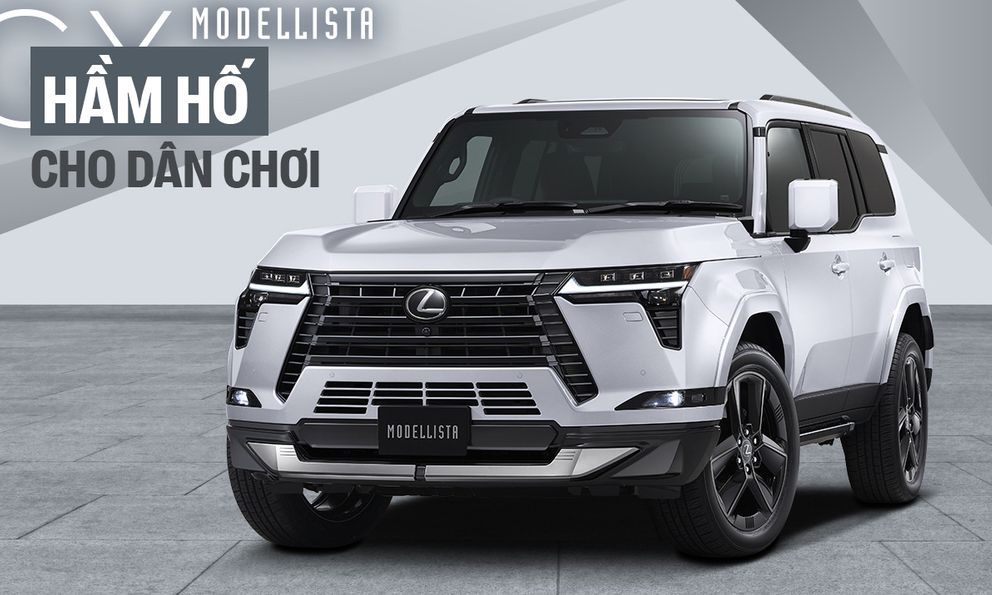Chủ xe Lexus GX 550 chưa thấy xe đủ hầm hố có thể thích bản độ này: Bodykit mới, thêm cánh gió, mâm 22 inch khổng lồ