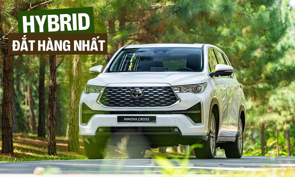 Top xe hybrid bán chạy tại Việt Nam quý I/2025: Innova Cross dẫn đầu, XL7 bám sát nút, Alphard dù đắt vẫn chưa 'đội sổ'