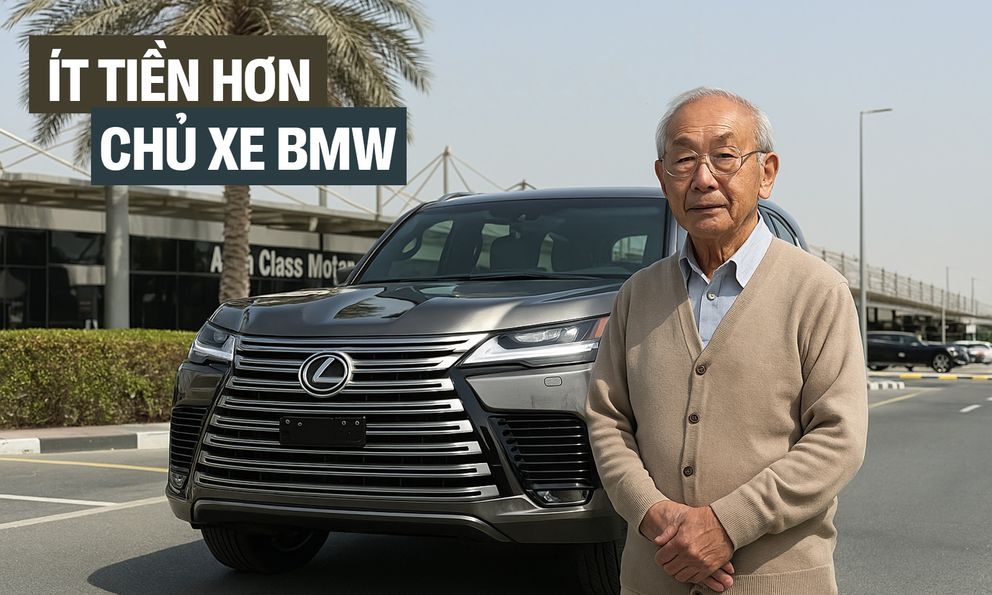 Thống kê này dễ khiến nhiều người ‘chột dạ’: Chủ xe Lexus phần lớn là ‘ông chú’, thu nhập thấp hơn người chơi BMW, Mercedes