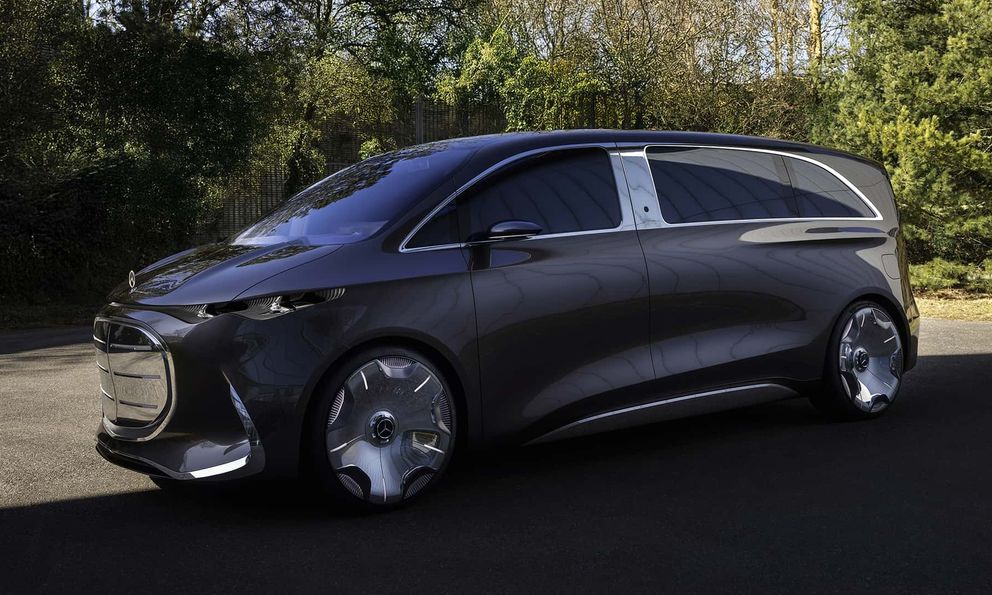 'Xem trước' Mercedes-Benz V-Class mới: Thiết kế dị, TV 65inch, khả năng có bản thuần điện, một chi tiết gợi nhớ đến Rolls-Royce