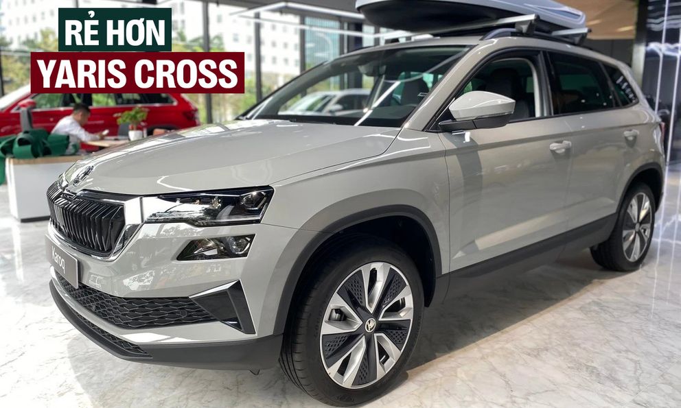 Skoda Karoq giảm giá kỷ lục còn 749 đồng triệu tại đại lý, rẻ hơn Yaris Cross, người mua phải đánh đổi một điều