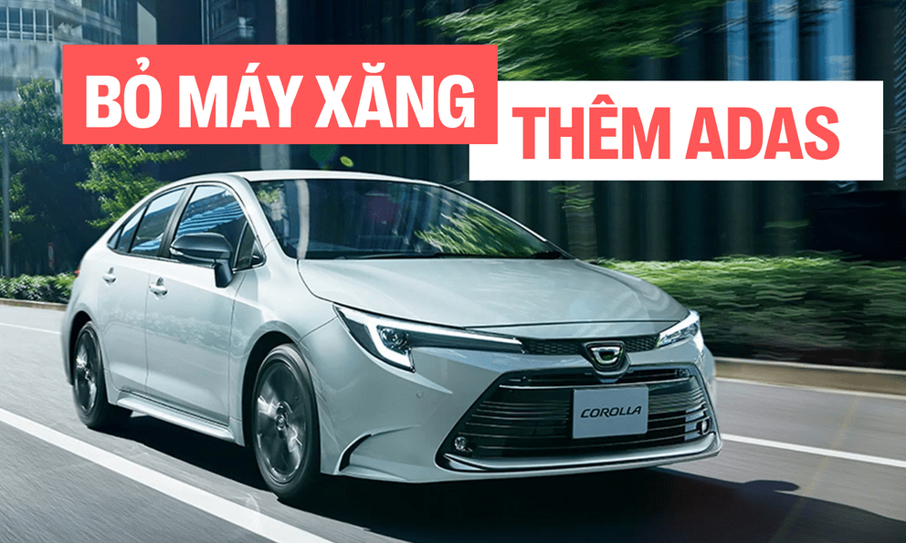 Toyota Corolla Altis 2025 ra mắt: Bỏ hẳn bản xăng, có bản 2 mô-tơ điện trước sau, thêm tính năng ADAS, giá quy đổi khiến người Việt 'phát thèm'