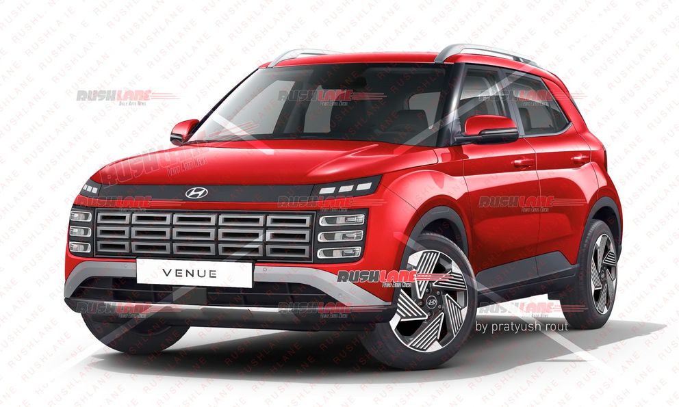 Hyundai Venue đời mới tiếp tục lộ diện trên đường: Thiết kế góc cạnh theo xu hướng Santa Fe, có ADAS cạnh tranh Raize, Sonet
