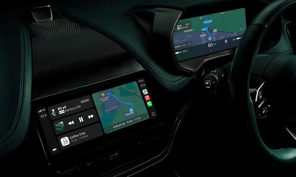 Apple CarPlay thế hệ mới: Hiện cả trên màn sau vô lăng, chỉnh được điều hoà, ghế, xe Hàn sắp trang bị