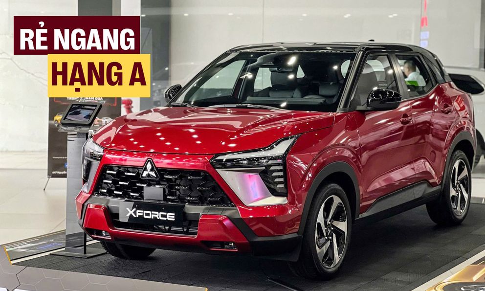 Xforce thực tế còn 569 triệu, Xpander còn 532 triệu và các xe Mitsubishi khác có giá lăn bánh giảm hàng chục triệu đồng tháng này
