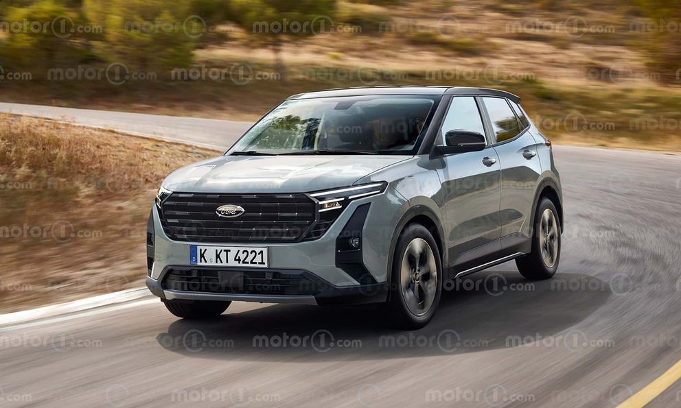 Ford EcoSport từng bán ở Việt Nam hứa hẹn có thế hệ mới: Thiết kế 'mượn' Territory, dễ có bản hybrid và điện