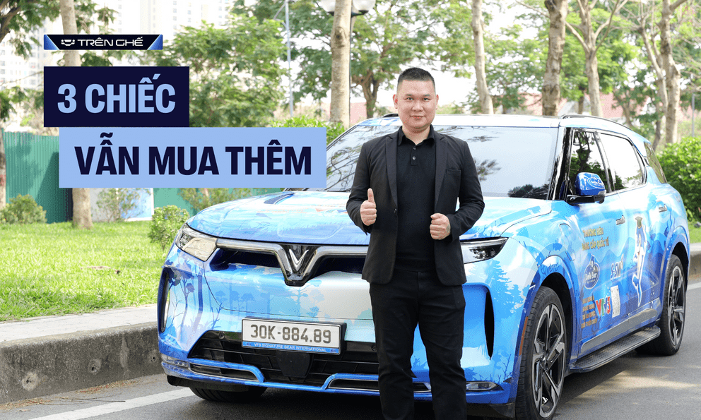 Doanh nhân mua 3 xe VinFast VF 9: ‘Có điểm ăn đứt Prado, Explorer, sẽ mua thêm vài chiếc nữa nếu…’