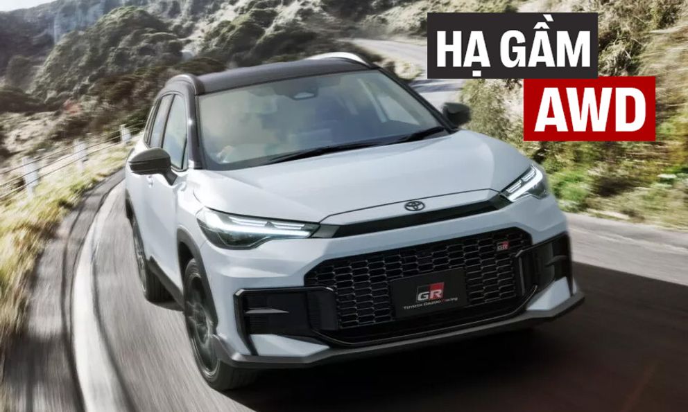 Toyota Corolla Cross 2026 đang hot có bộ ảnh thực tế bản GR Sport mới toanh, có AWD, fan cứng dòng xe này xem xong chắc sẽ nghiền
