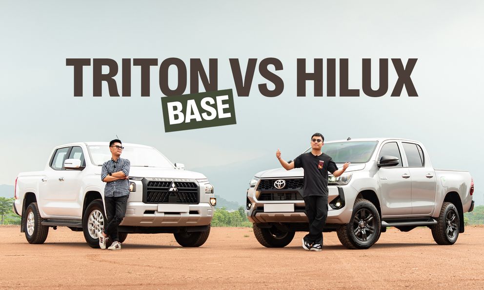 Đem Mitsubishi Triton và Toyota Hilux bản ‘base’ AT đi ‘cày’ xem xe nào hợp dân công trình hơn: Chở tốt, lái ổn thì đánh đổi bớt công nghệ