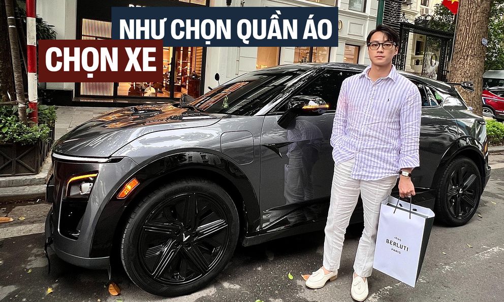 Chủ tiệm Âu phục mua cả VinFast VF 7 và VF 3: ‘Chọn xe như chọn suit, sẽ thêm VF 9 để đủ bộ sưu tập thời trang, thực dụng’