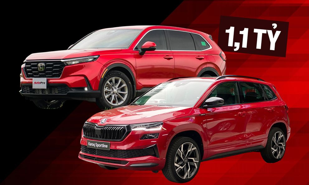 Chọn Skoda Karoq hay Honda CR-V cùng giá khoảng 1,1 tỷ đồng, bảng này sẽ giúp bạn thấy rõ sự khác biệt về kích thước, công nghệ 