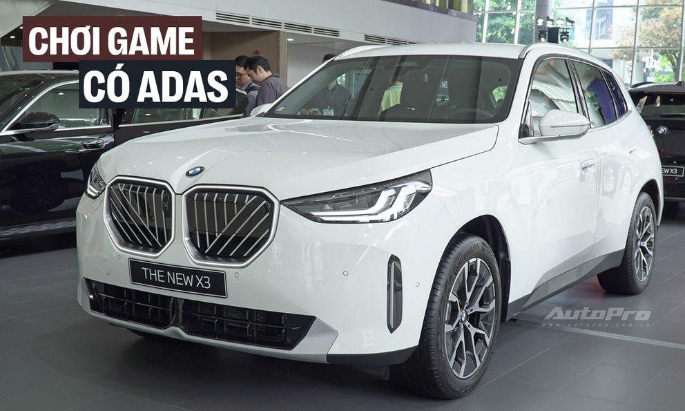 BMW X3 2025 ra mắt Việt Nam: Giá từ 2,279 tỷ đồng, chơi game trên xe, có ADAS, động cơ mới, AWD từ bản 'base' đấu GLC