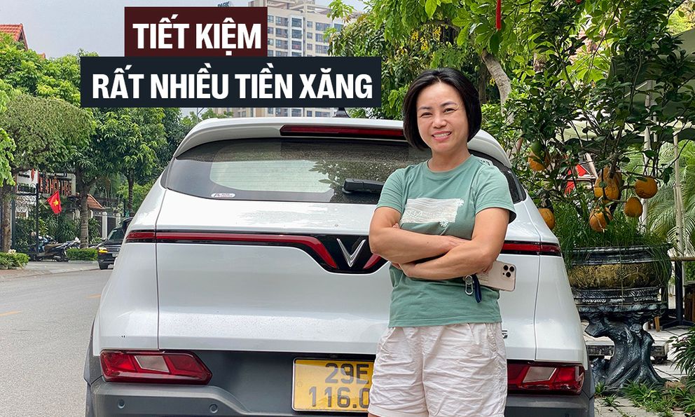 Mua VinFast VF 5, VF 6 chạy dịch vụ, chủ xe tại Hà Nội chia sẻ: ‘Tiết kiệm cả chục triệu/tháng tiền xăng, nhiều khách cũ quay lại’