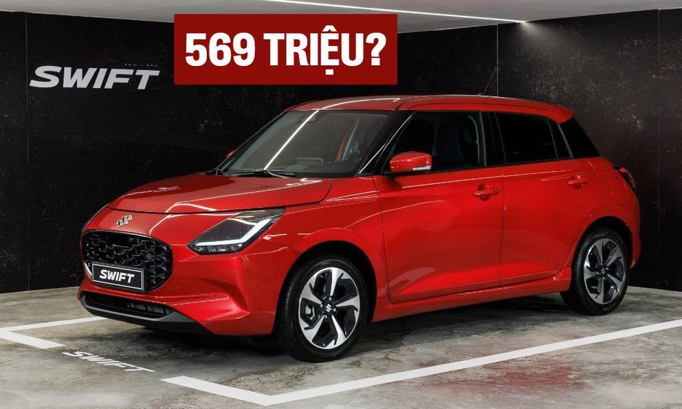 Suzuki Swift chốt ra mắt Việt Nam tháng này: Giá tạm tính 569 triệu đồng, thêm hybrid, đổi nhập Nhật có đủ làm khó Mazda2?