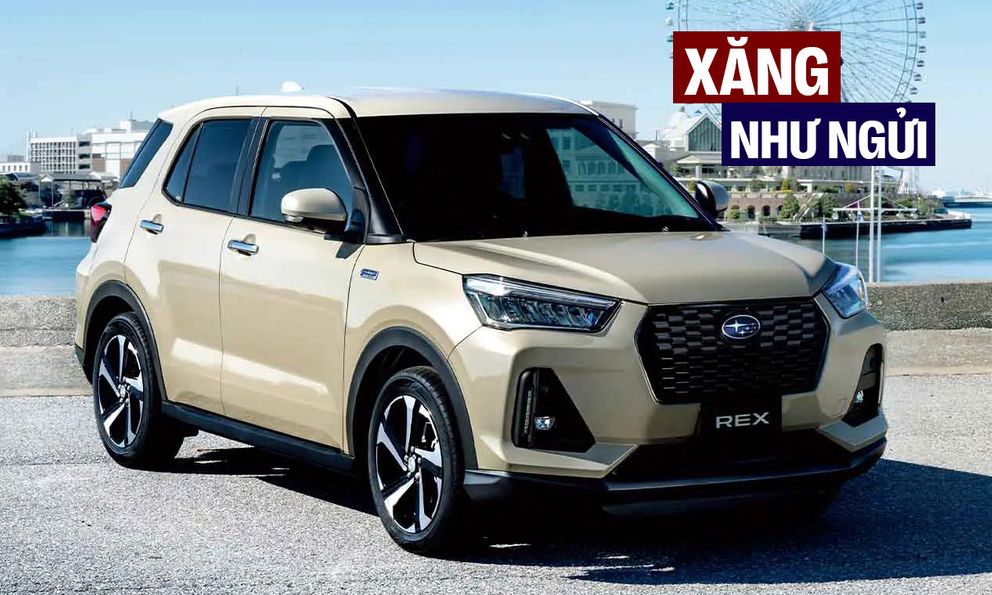 Subaru Rex - Song sinh của Toyota Raize có thêm bản hybrid, tiêu thụ xăng chỉ từ 3,6 lít/100km ngang SH 