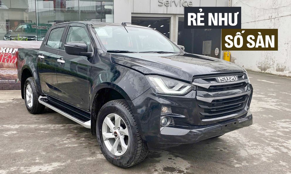 Isuzu D-Max dọn kho giảm 100 triệu đồng tại đại lý: Bản AT còn hơn 580 triệu, giá rẻ cho 'dân cày' không quan trọng mẫu mã