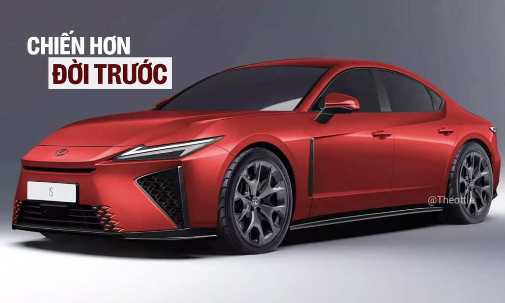 Lexus IS từng bán ở Việt Nam sẽ có diện mạo mới thể thao hơn hẳn để cạnh tranh C-Class, 3 Series?