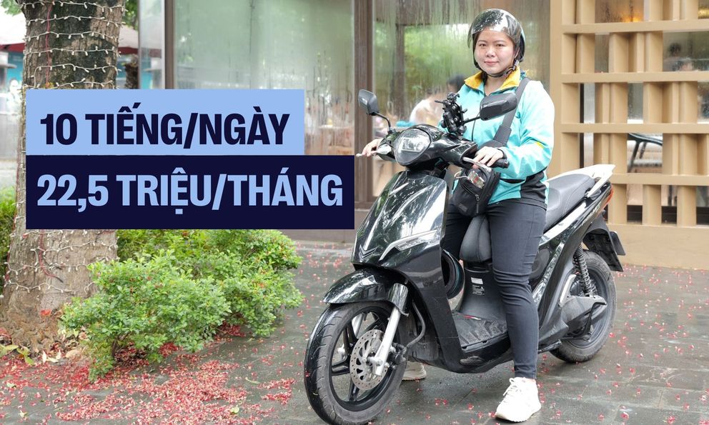 Nữ tài xế Xanh SM Bike: ‘22,5 triệu/tháng, 10 tiếng/ngày, chuyển sang xe điện thấy khỏe hơn vì…’