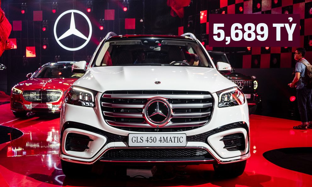 Mercedes-Benz GLS 450 2025 ra mắt Việt Nam: Giá từ 5,689 tỷ đồng, thêm nhiều công nghệ mới, đã có ADAS cạnh tranh X7