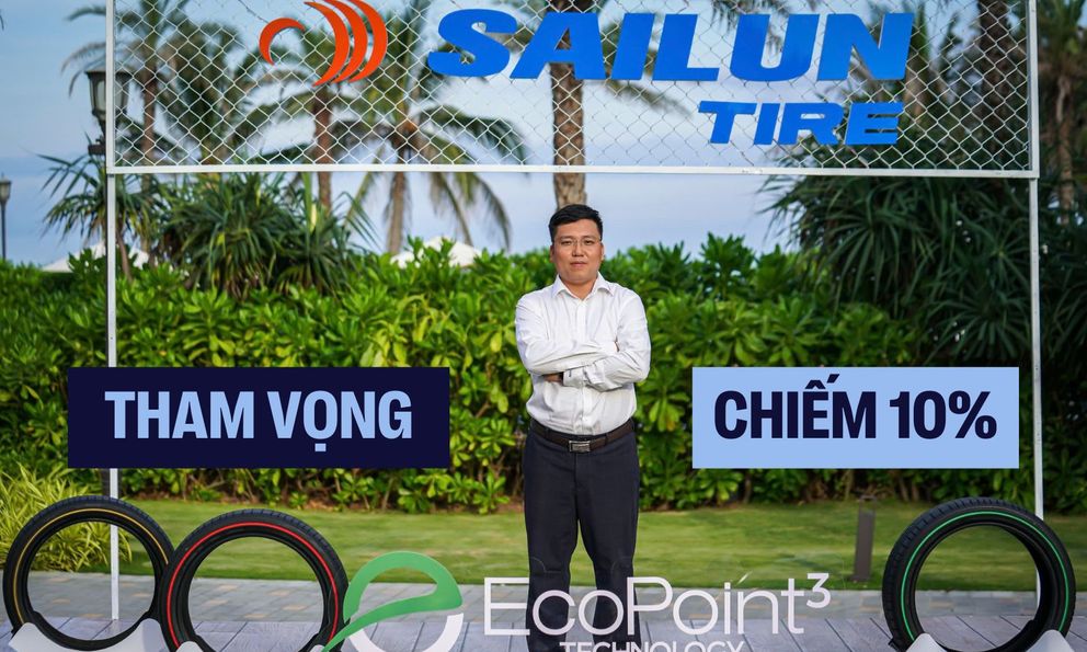 Sếp Sailun tự tin đấu Michelin, Bridgestone: ‘Cứ 10 người sẽ có 1 người dùng lốp Sailun tại Việt Nam’