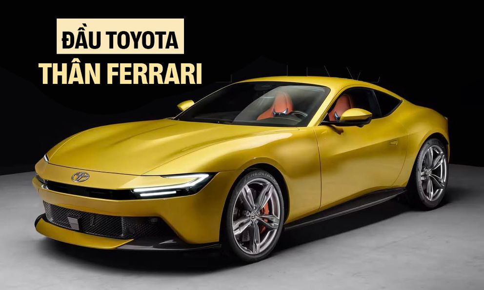 Ferrari Amalfi vừa ra mắt đã bị chế ảnh thành xe... Toyota