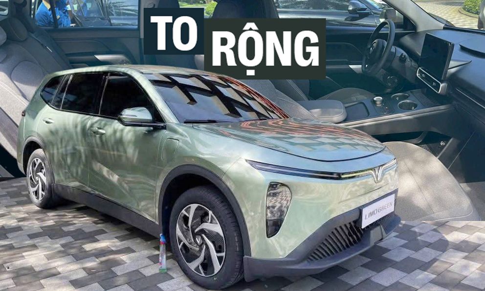 VinFast Limo Green lộ chi tiết nội thất không thể hiện qua bảng thông số: Cửa gió cho 3 hàng ghế, sạc USB phía sau, vô lăng gây thắc mắc