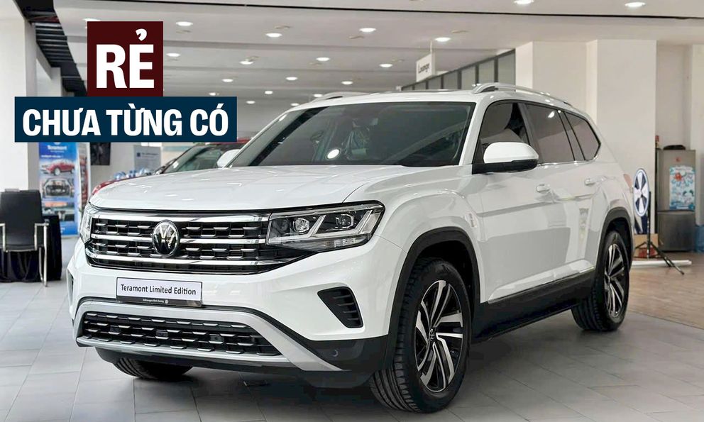 VW Teramont hạ giá kỷ lục còn 1,788 tỷ đồng: Là bản Limited nhiều 'option' xịn, tăng cạnh tranh trước Palisade, làm khó Explorer