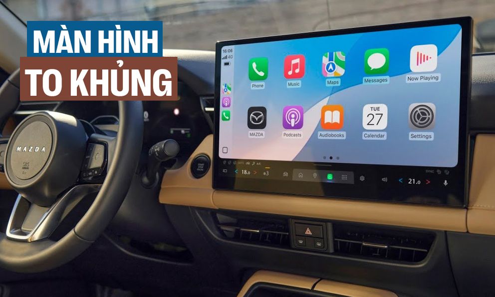 Hóa ra đây là lý do Mazda CX-5 đời mới dùng màn hình to khủng hơn cả iPad và bỏ gần hết nút vật lý