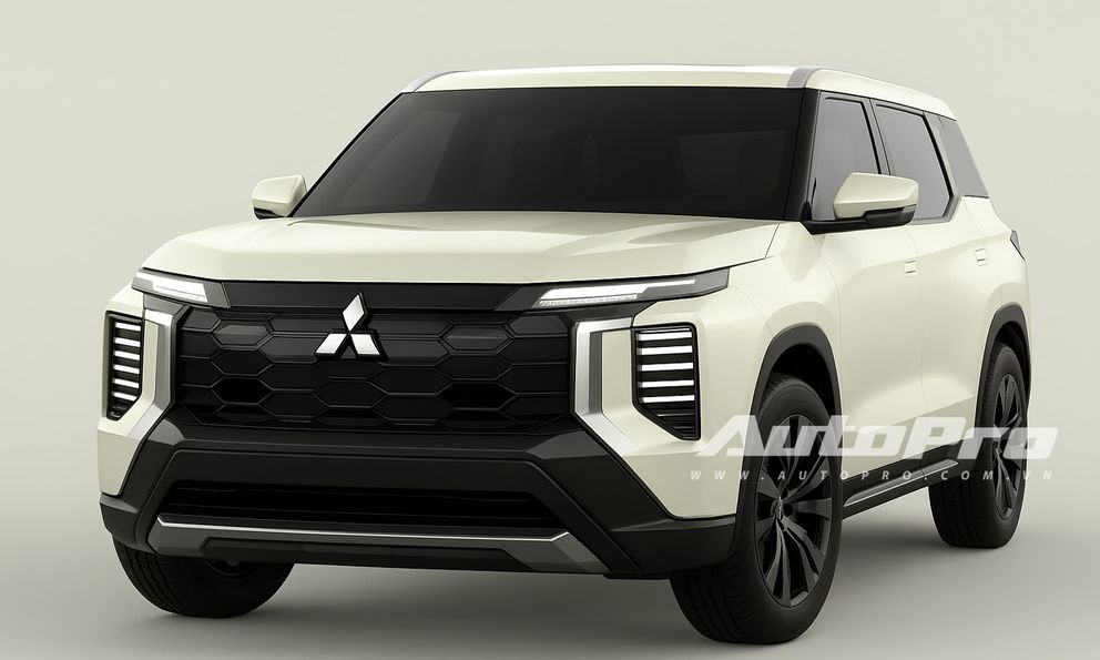 SUV đồn đoán là Mitsubishi Pajero đời mới này có dáng như Destinator sắp về Việt Nam, có thể ra mắt ngay năm nay
