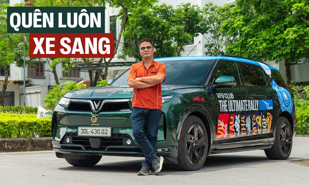 Lái VinFast VF 9 ‘gánh team’ leo núi Tây Bắc sạt lở, chủ xe chia sẻ: ‘Cố phá mãi xe chưa hỏng, dùng xong bỏ xó xe sang ở nhà’