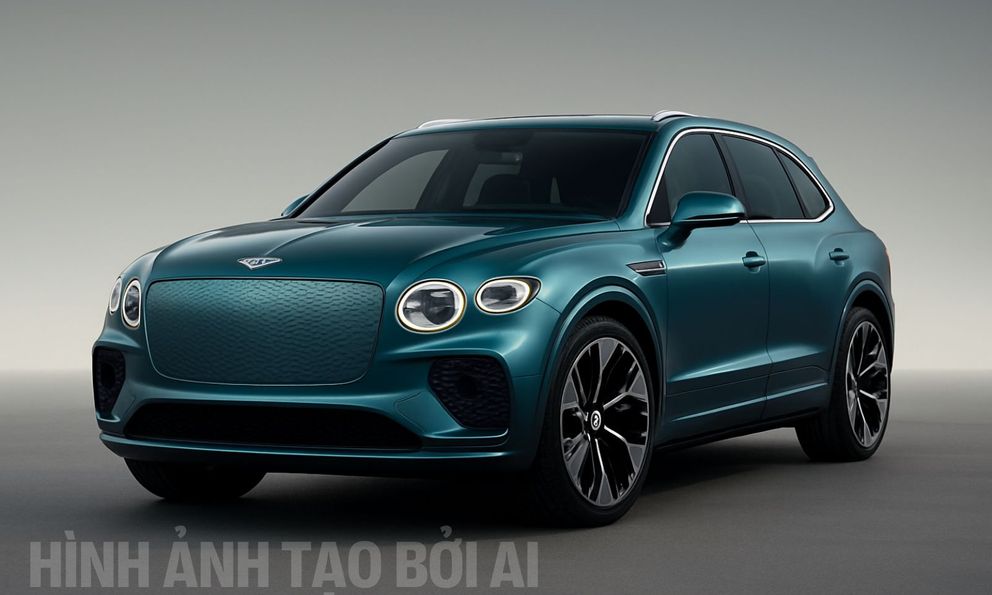 Bentley hé lộ xe điện đầu tiên: Là SUV, nhỏ hơn Bentayga, ra mắt năm sau